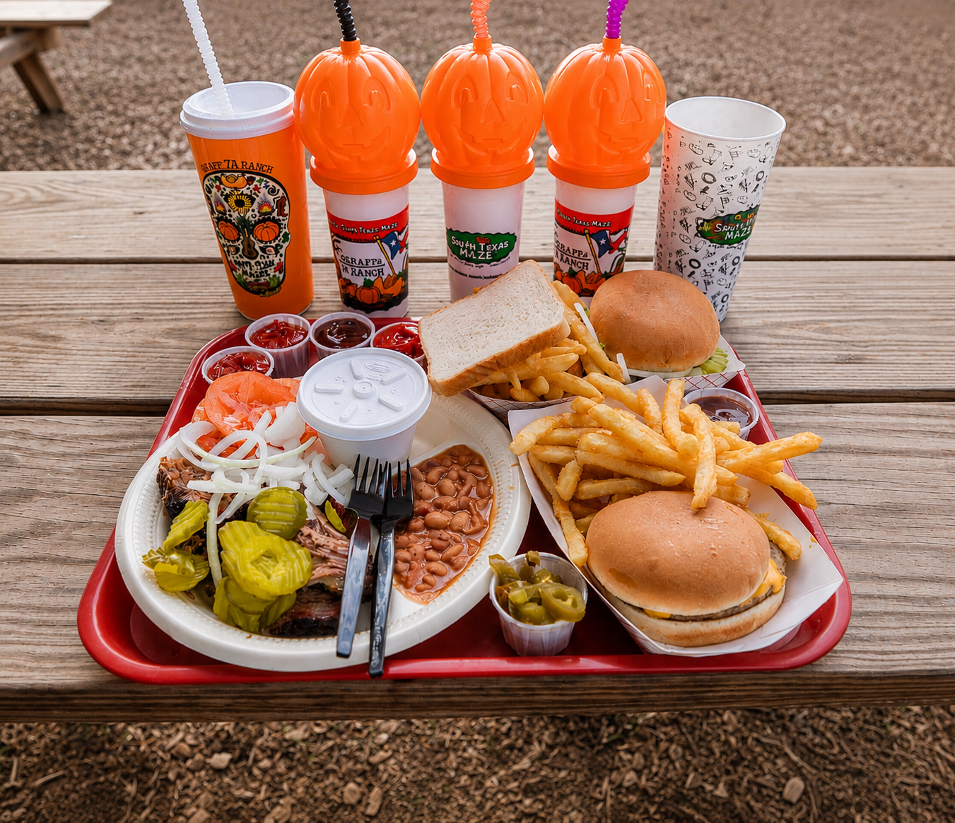 Festival food at South Texas Maize